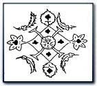 Herati motif from an Oriental rug